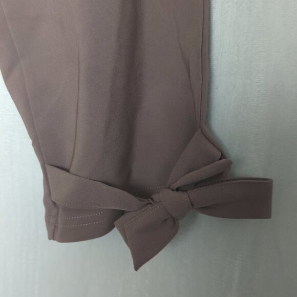 GRACE KARIN High Waist Pencil Pants Bow-Knot Cropped with Pockets - Picture 7 of 11